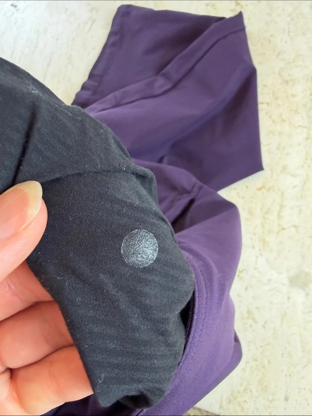 Lululemon ABC Pants Men’s 36x33 Eggplant Purple 5 Pocket Stretch Casual